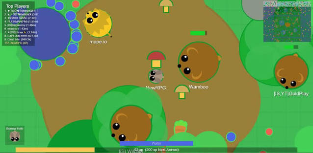 Play Mope.io games online for free.